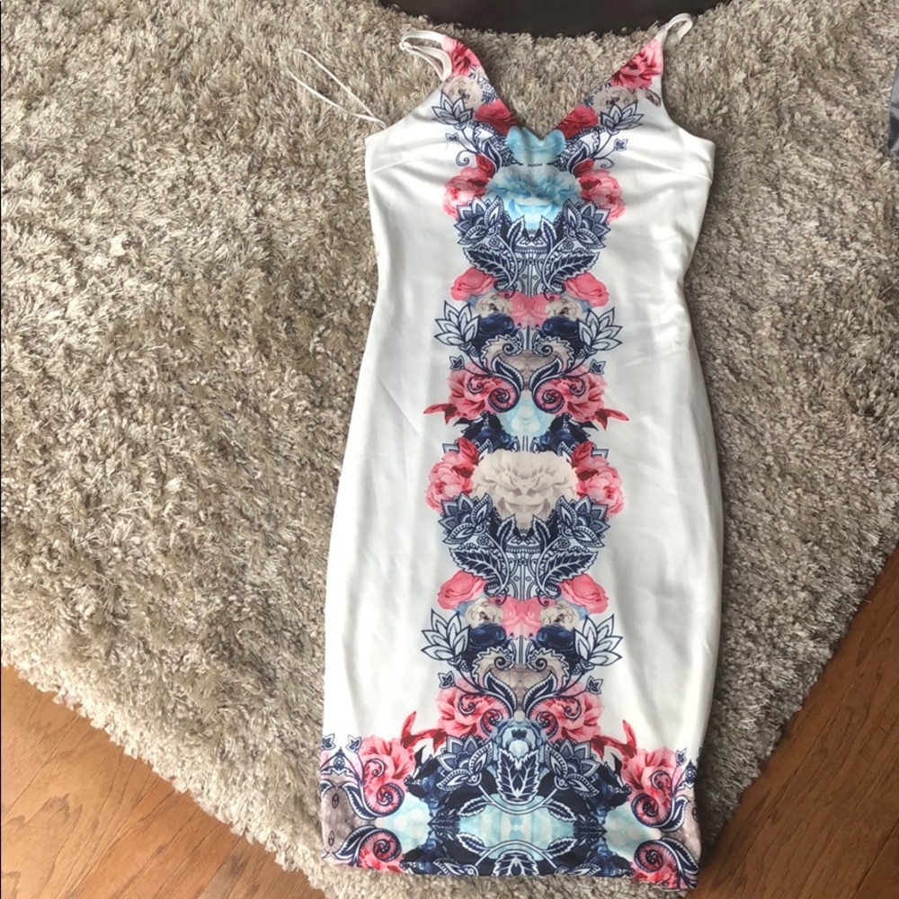 Akira White Dress